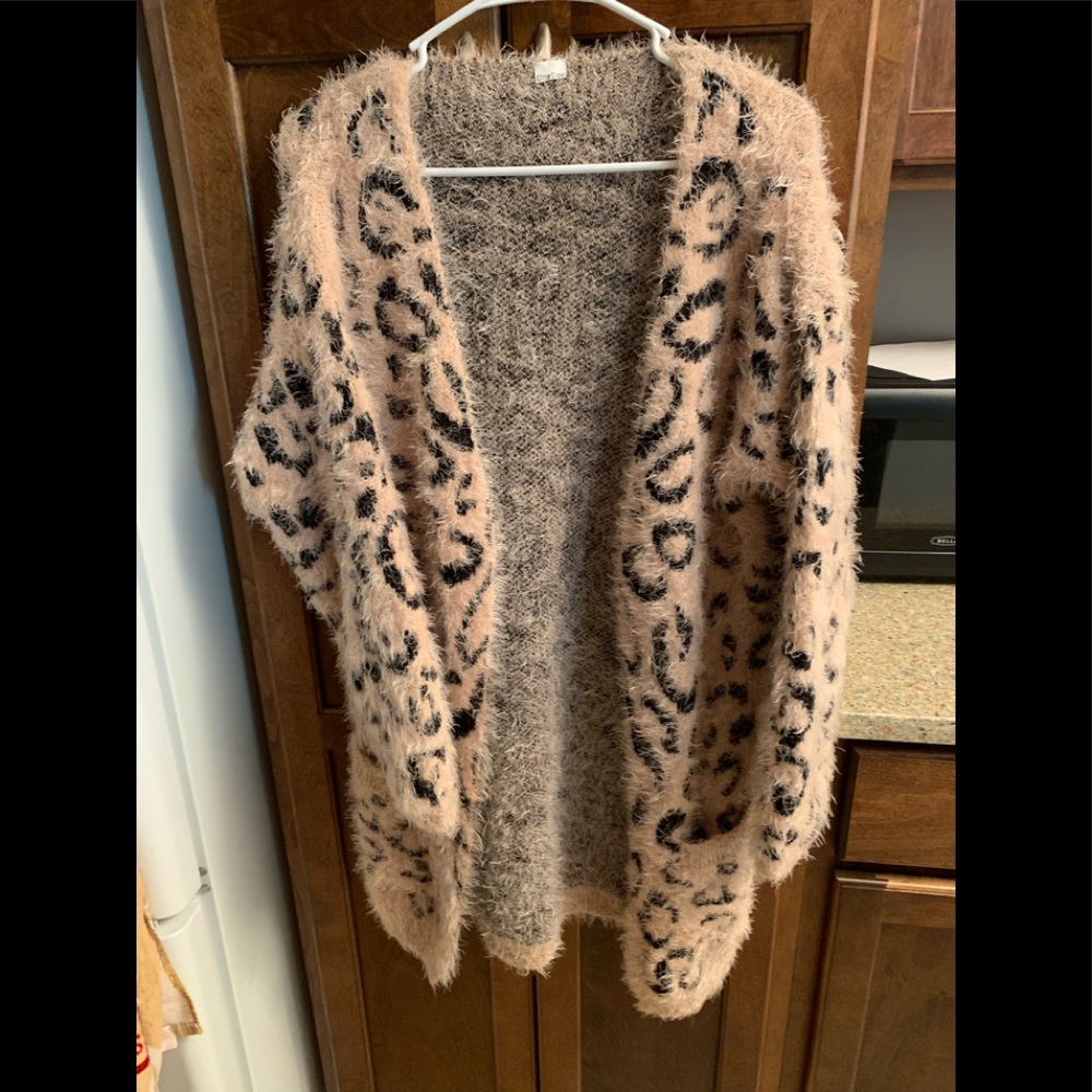 Leopard cardigan